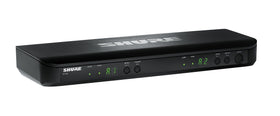 Shure BLX88 QuickScan helps identify clean RF channels quickly.