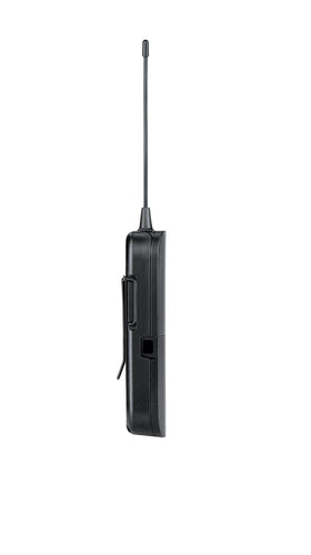 Shure fitness setup in a gym showing mobility during class