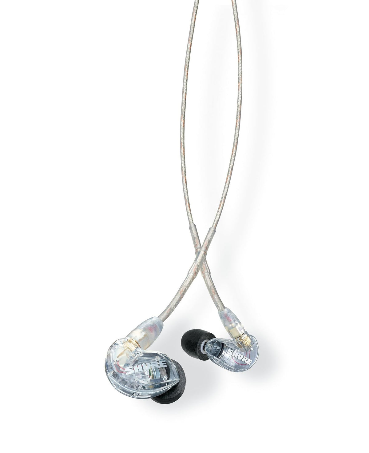 Shure SE215 PRO earbuds overview highlighting portable design and detailed sound