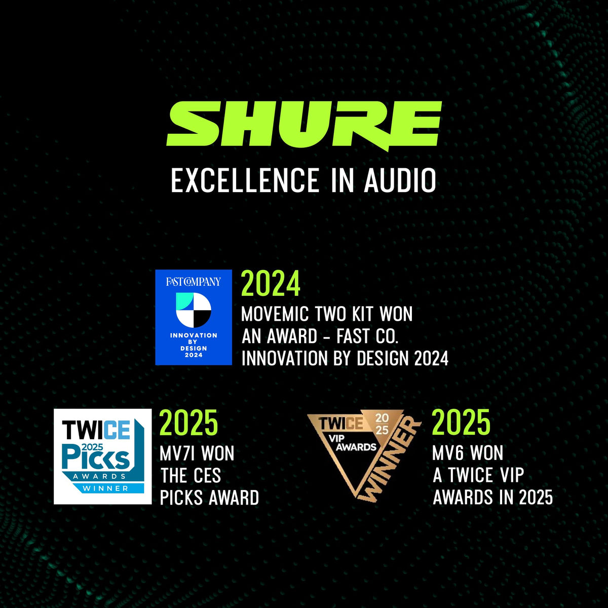 Shure SE215 PRO fit kit with flex and foam sleeves