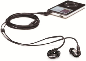 Shure SE215 PRO three sleeve sizes ensure a comfortable seal that blocks noise.