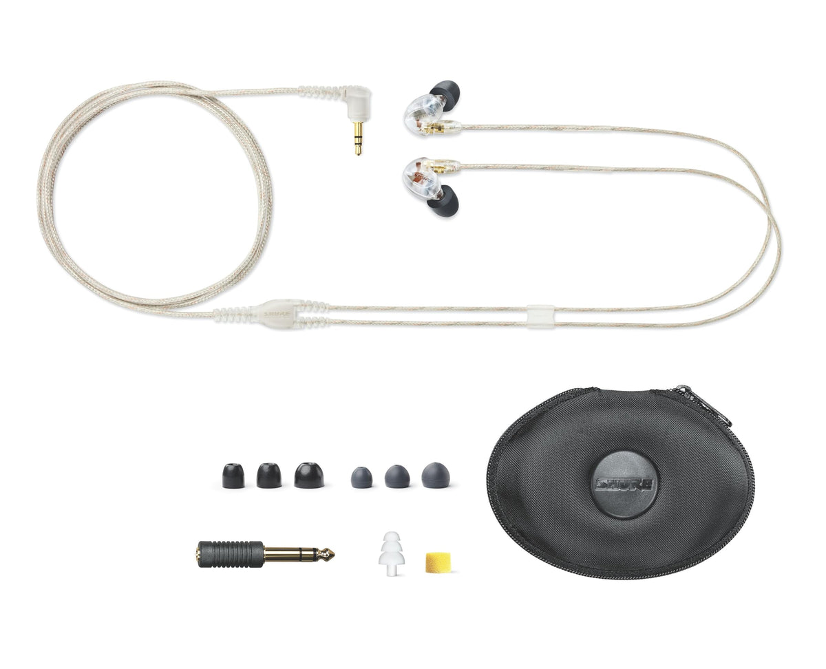 Shure SE425 detachable cable for easy replacement and maintenance.