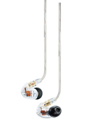 Shure SE425 gold-plated MMCX connector ensures reliable connections.