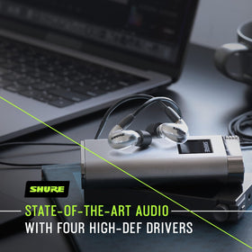 Shure SE846 Gen 2 detachable cable highlights durability and easy replacement.