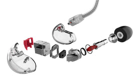 Shure SE846 Gen 2 interchangeable filters support personalized sound.