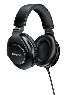 Shure SRH440A over-ear headphones with a closed-back design for focused monitoring and reduced bleed.