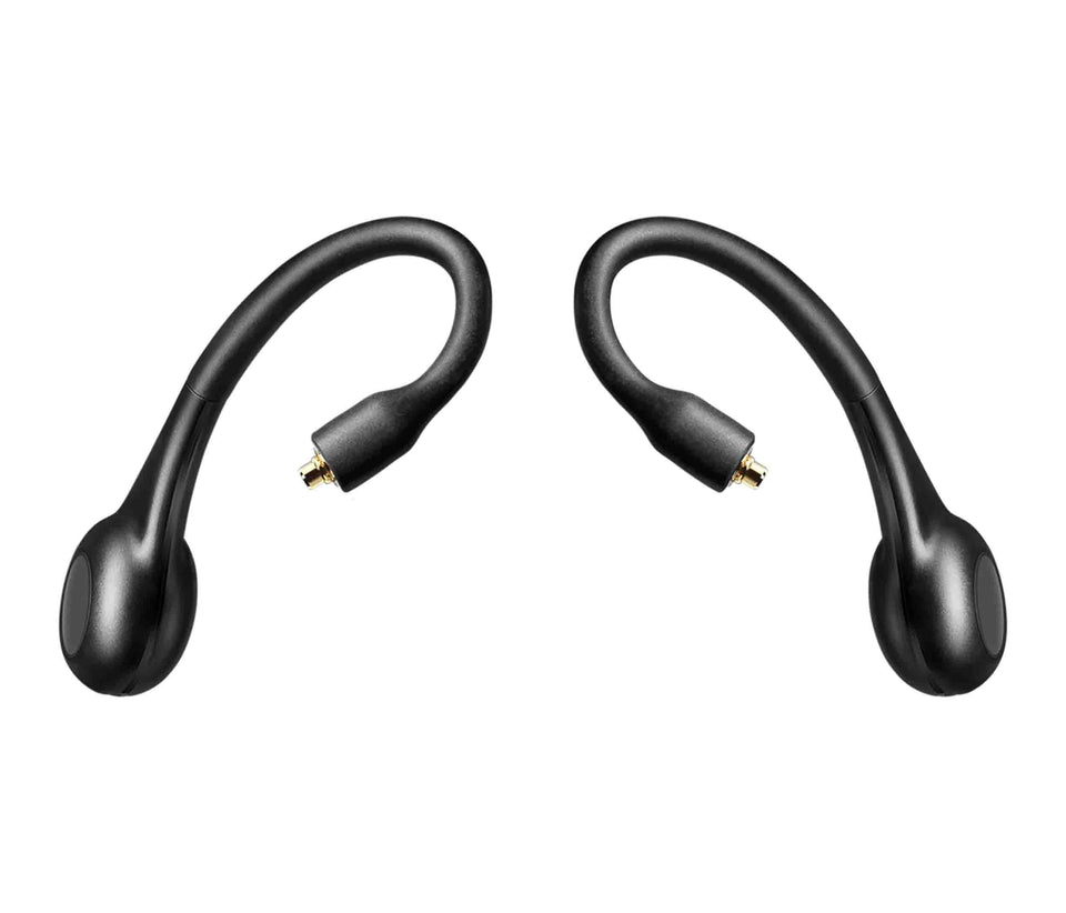 Shure TW2 adapter with charging case enabling true wireless transformation for on-the-go listening.