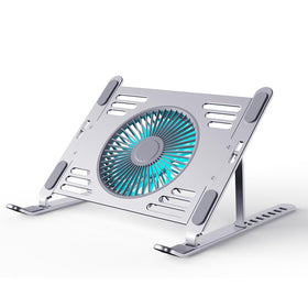 SHUWEI portable cooling stand folded for easy transport and storage