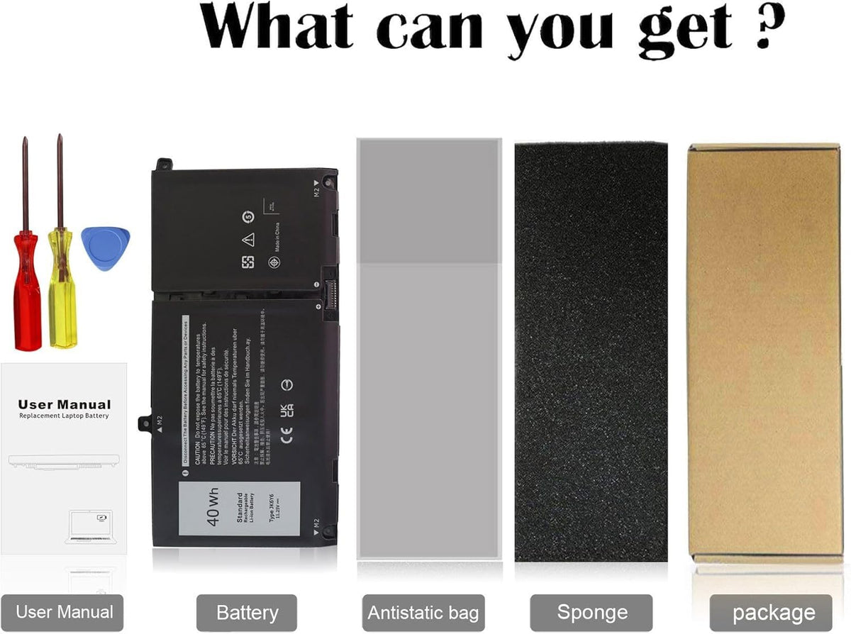 Shyarweyy 40Wh battery in silver packaging signals certified safety and easy installation