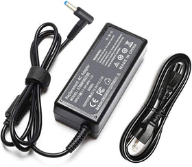 Shyarweyy HP blue-tip charger demonstrates 19.5V 45W power for reliable daily charging.