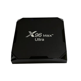 SHYSKY X96 Max Plus Ultra top label close-up highlighting model information and ventilation for reliable operation