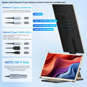 Siaviala screen extender with adjustable brightness and contrast controls.