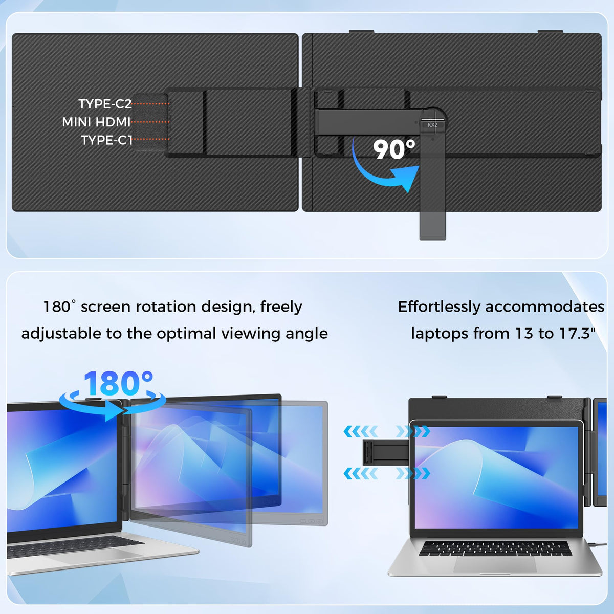 Siaviala reverse charging via USB-C powers your laptop when connected.
