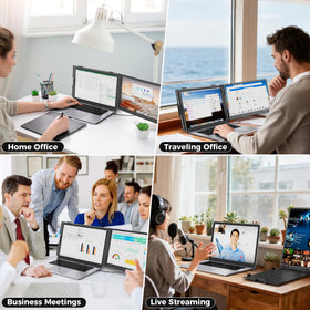 Siaviala ideal for travel, home office, or video conferences.