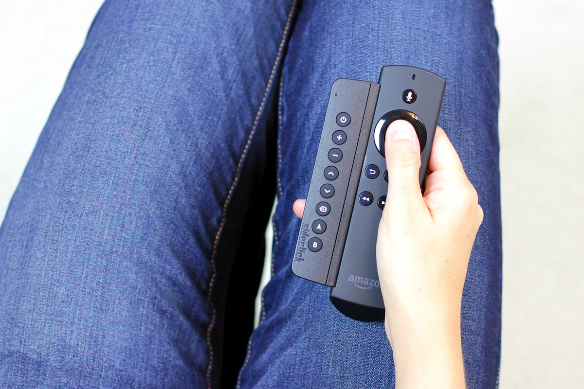 Sideclick works with Echo Voice Remote for expanded compatibility.