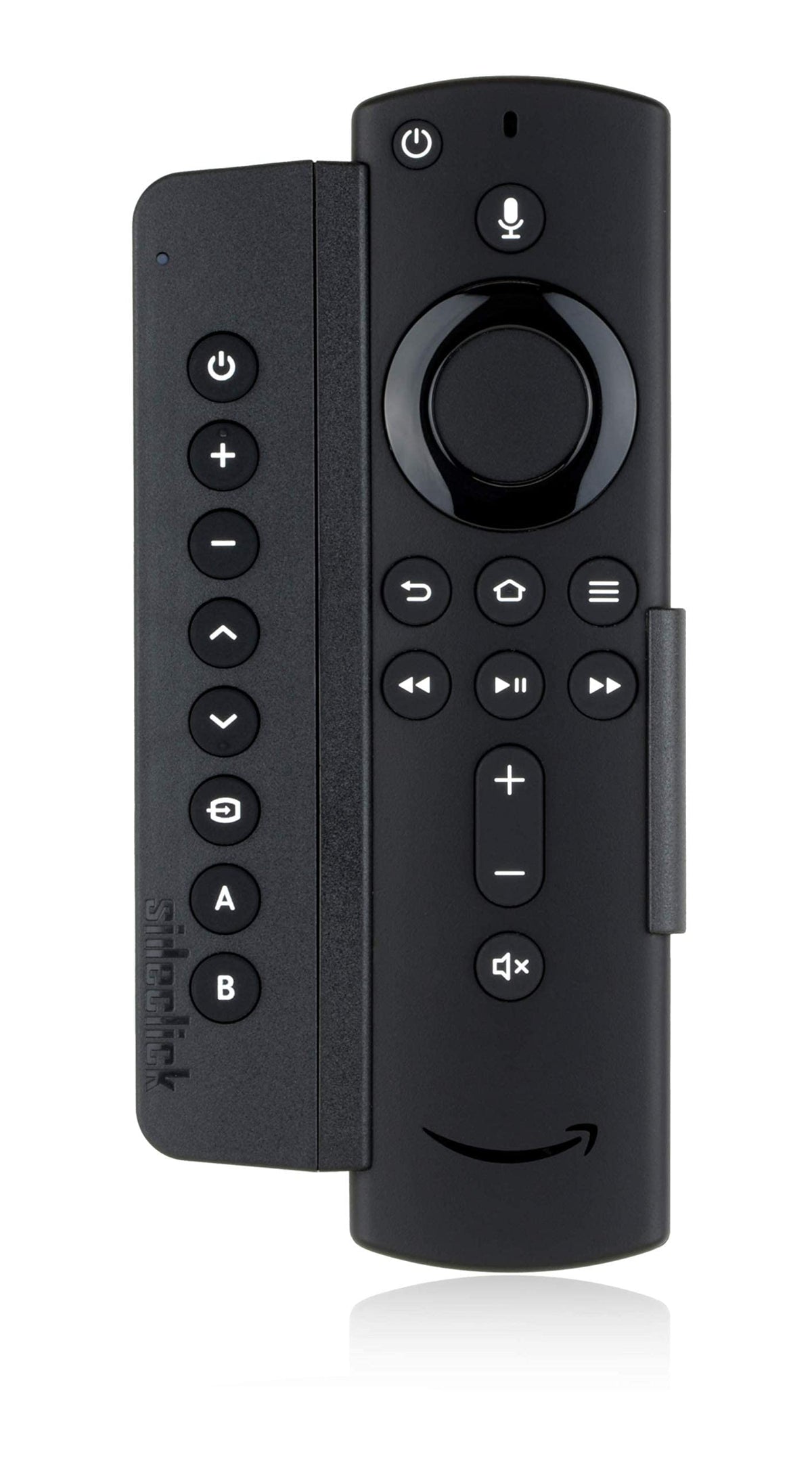 Sideclick learns from your existing remote, simplifying setup for Fire TV users.