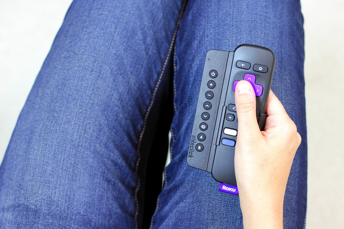 Sideclick reminder that the Roku remote is not included.