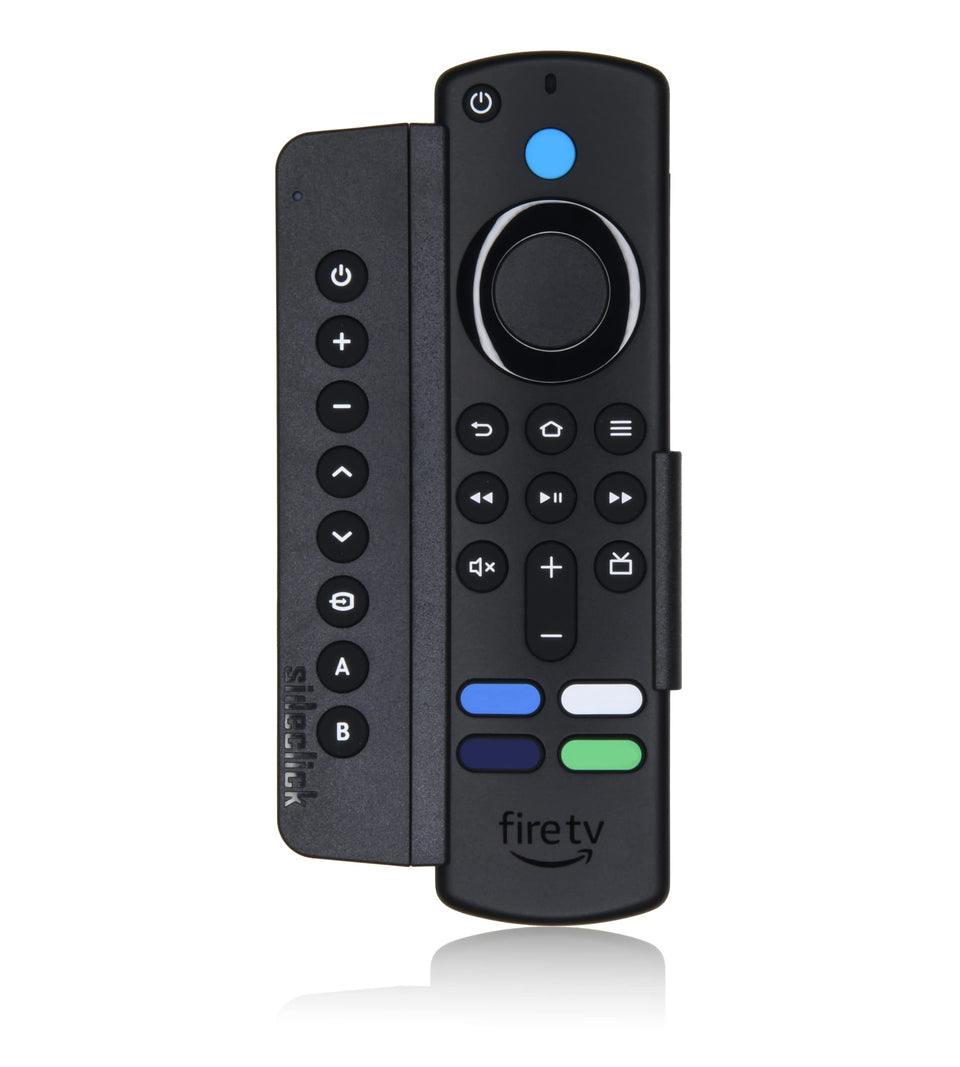 Sideclick SC2-FT16K clip-on design for Fire TV enables seamless multi-device control.