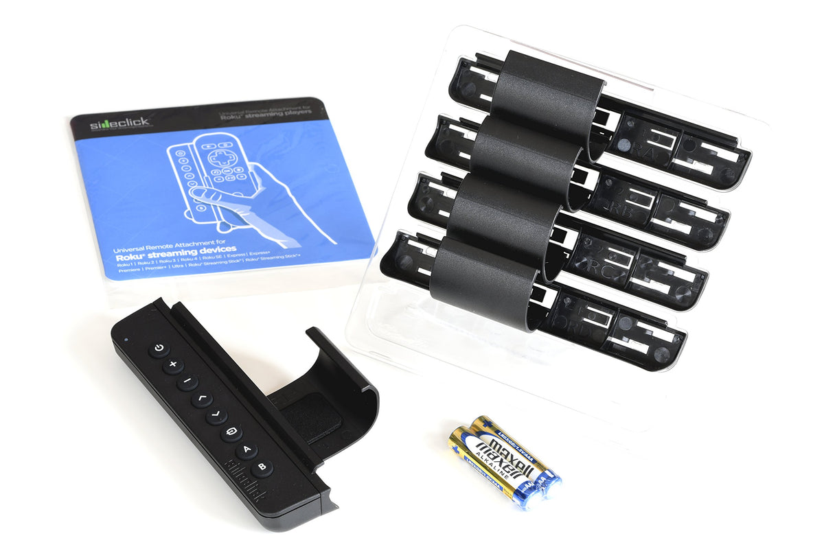 Sideclick setup learns from your original remote for seamless programming.