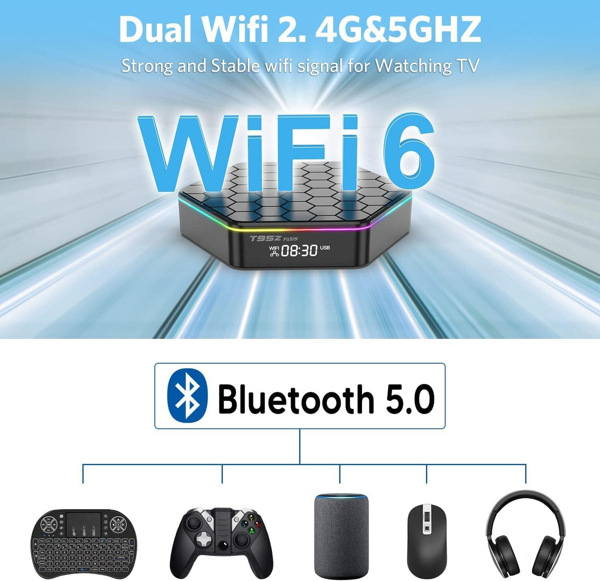 Sidiwen SD card and USB ports highlighted for expanded storage and media playback