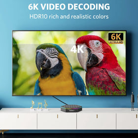Sidiwen user interface shown on TV screen for smooth navigation and app access