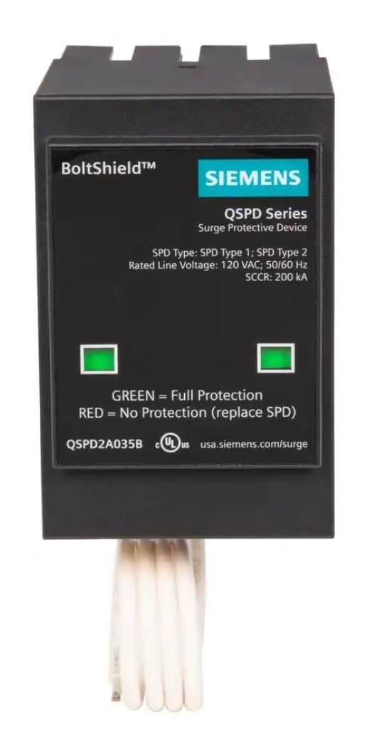 Siemens QSPD2A035B indicators display status at a glance