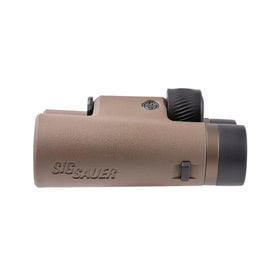 Rugged rubber armor on SIG SAUER Canyon HD binoculars for a secure grip.