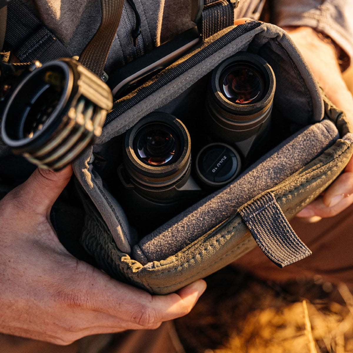 SIG SAUER ZULU10 HDX binoculars tripod adapter ready for stable viewing