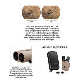 Sig Sauer ZULU6 HDX PRO tripod-mount capable for stable viewing.