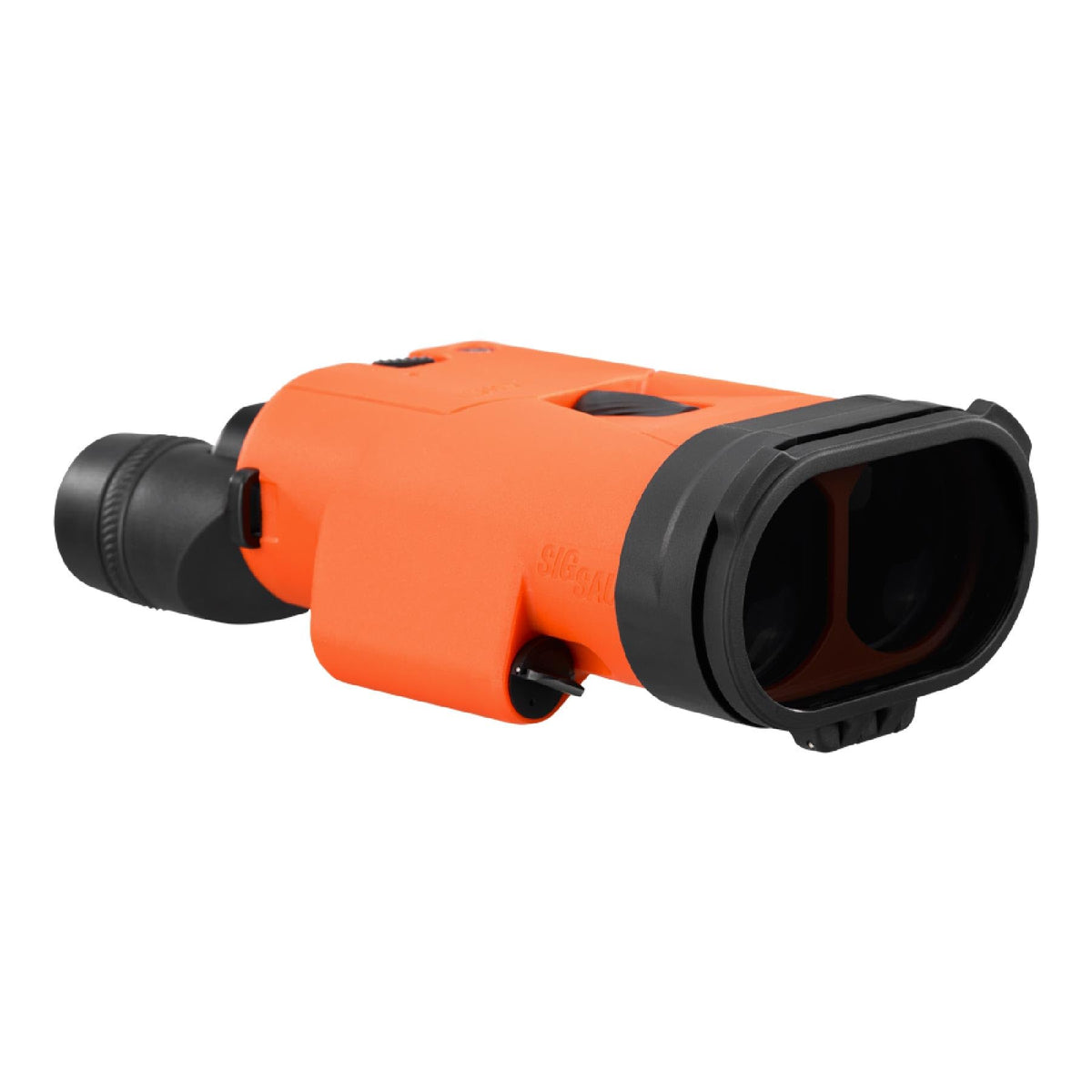 SIG SAUER ZULU6 orange armor enhances grip and on-deck visibility