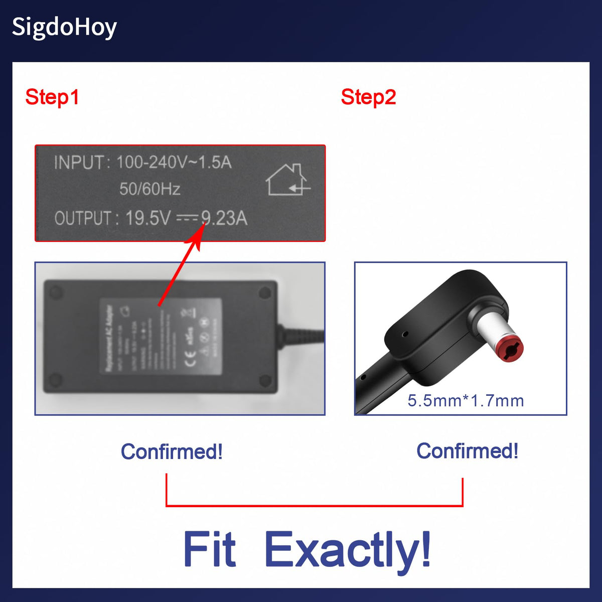 SigdoHoy 180W AC adapter ports provide versatile power delivery options.
