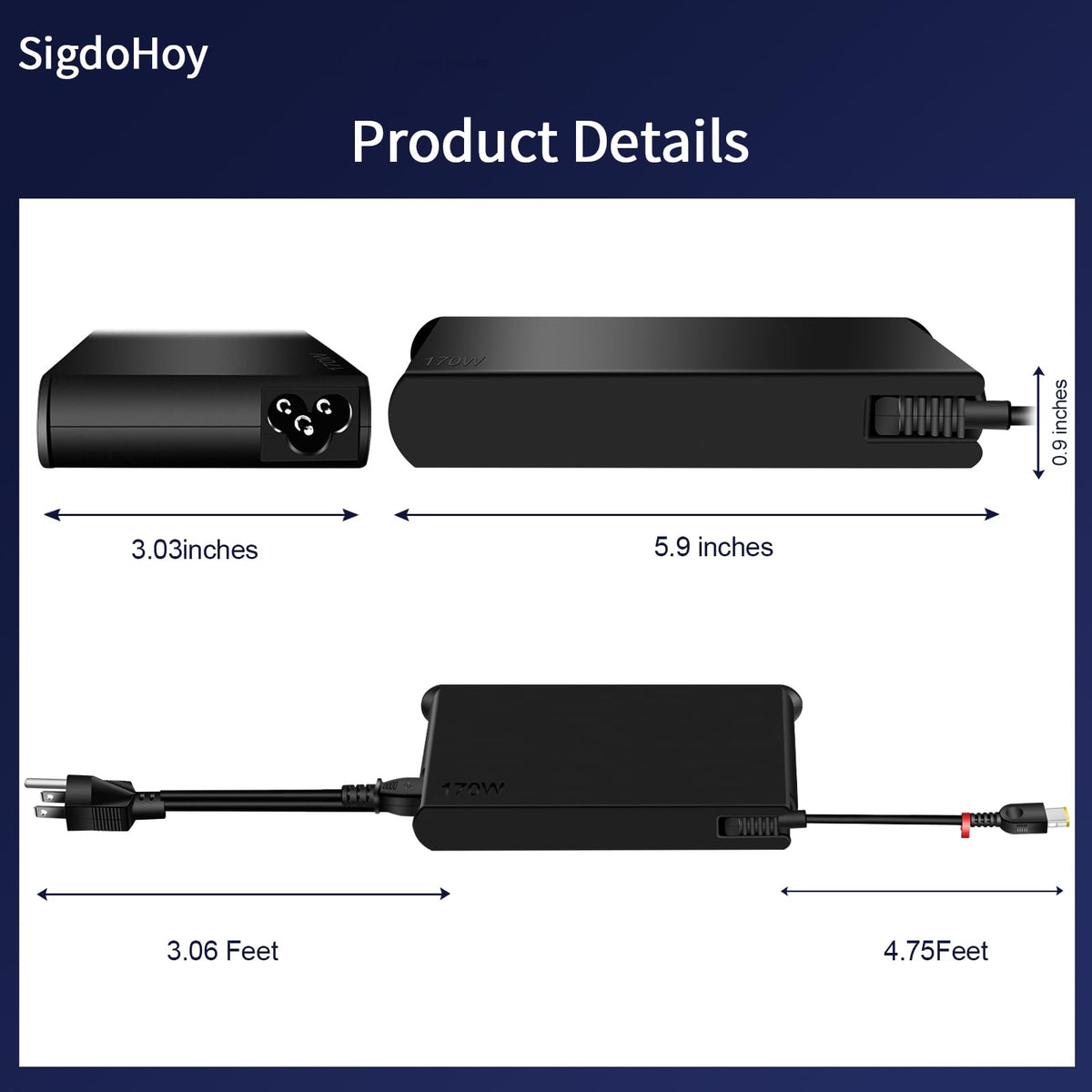 SigdoHoy charger connected to Lenovo Legion Slim 5 while gaming, steady performance benefit