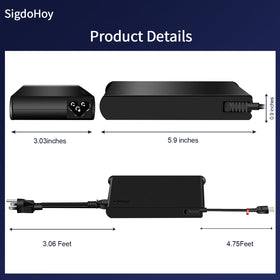 SigdoHoy charger connected to Lenovo Legion Slim 5 while gaming, steady performance benefit