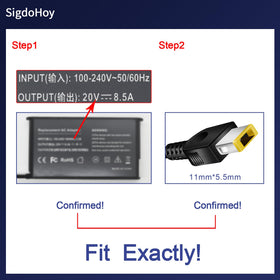 SigdoHoy detailed shot of output connector plugged into laptop port, secure fit benefit