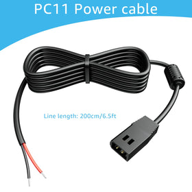 SigeIy PC 11 full 6.5ft cable coiled for flexible installations