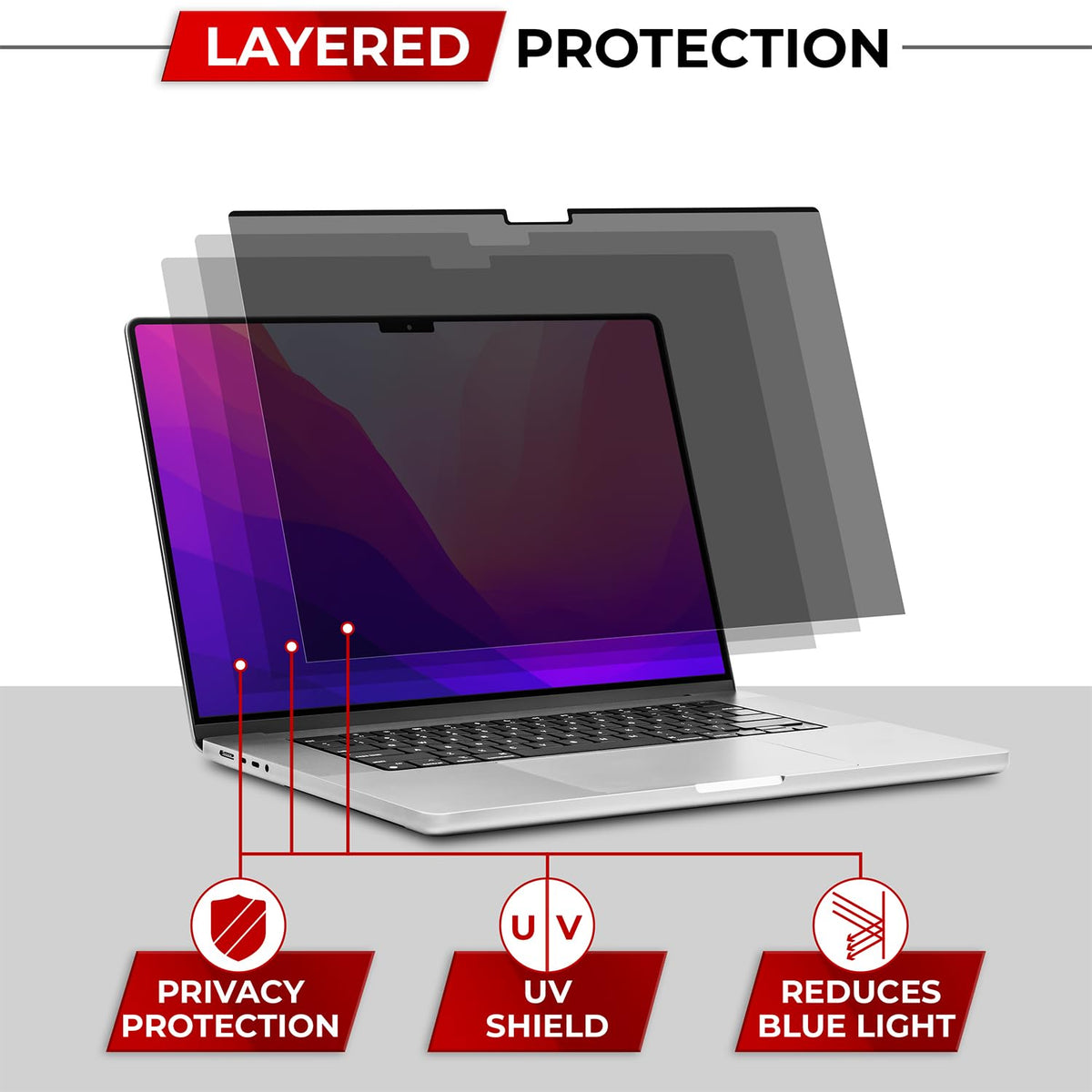 SightPro package contents with folder and cloth for safe transport