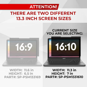 SightPro straight-on screen clarity preserving readable display