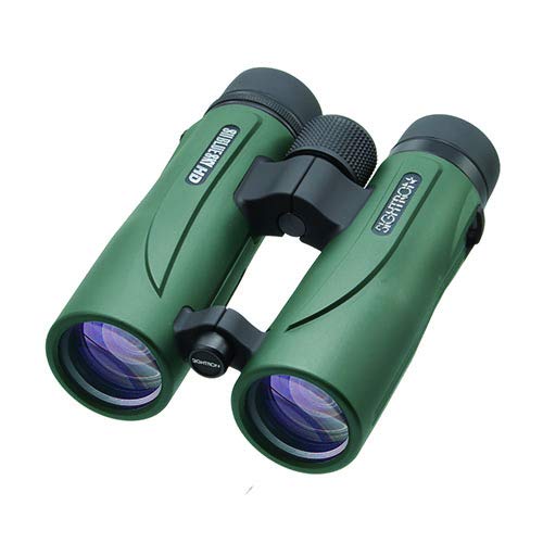 Sightron SIIBL842HD 8x42 binoculars in green, offering bright, edge-to-edge views for birding and nature observation.