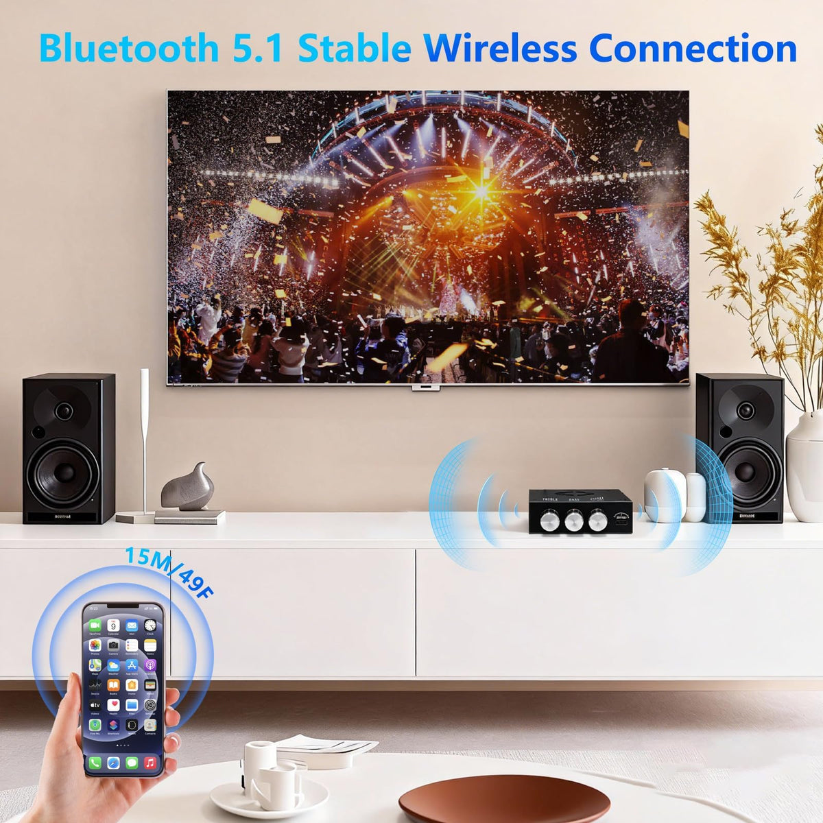 Sigllr aux Bluetooth input ports support versatile, lag-free connections