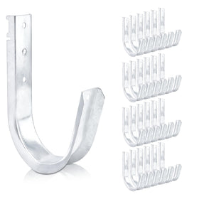 SIHAI 25-Pack J-Hooks install-ready on drywall for secure cable routing.
