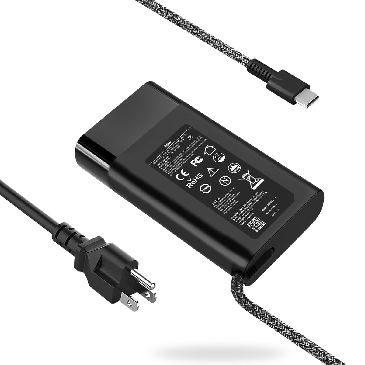SiKER 65W USB-C laptop charger compact design for on-the-go charging