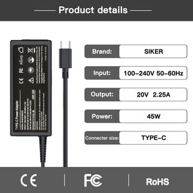 SiKER charger connected to HP Chromebook x360 demonstrating reliable charging on the go