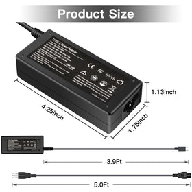 SiKER product label with output specs highlighting compatibility and correct power delivery