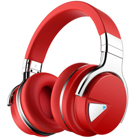 Silensys E7 ANC headphones front view for immersive travel sound