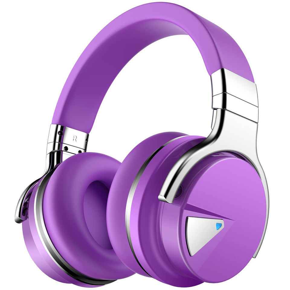 Silensys E7 ANC headphones side view for immersive listening