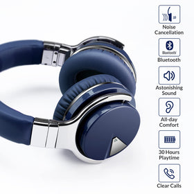 Silensys E7 with plush protein earpads for all-day comfort.
