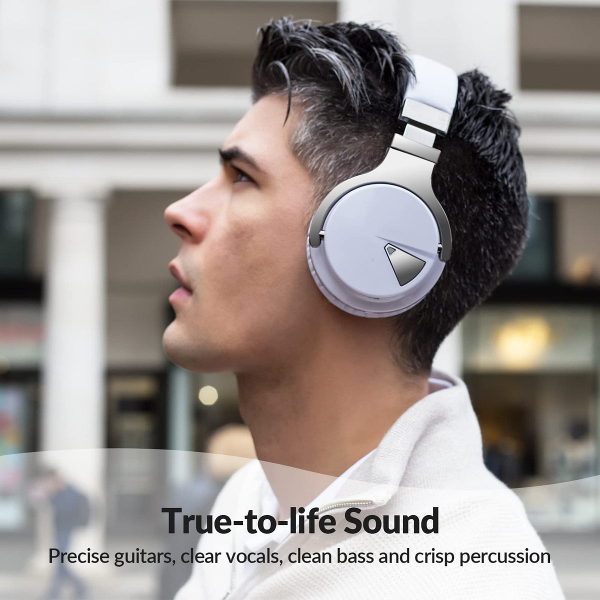 Silensys E7 with built-in mic for clear calls