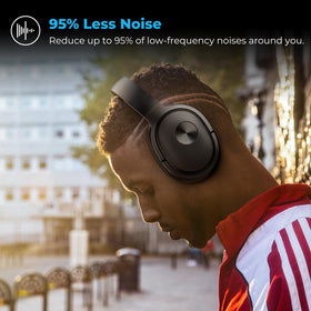 Silensys earcup interior showing 40mm driver for richer hi‑fi sound benefit