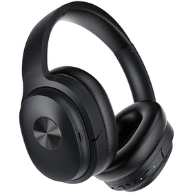 Silensys front view showing sleek black design and comfortable fit benefit