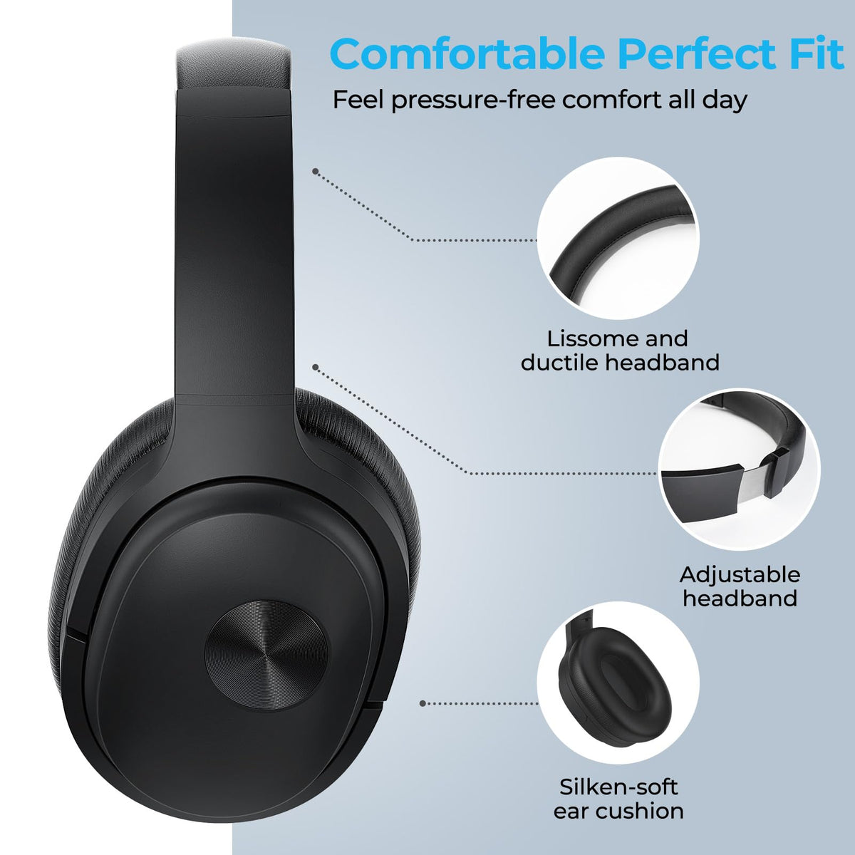 Silensys held in hand for scale showing lightweight comfortable fit benefit